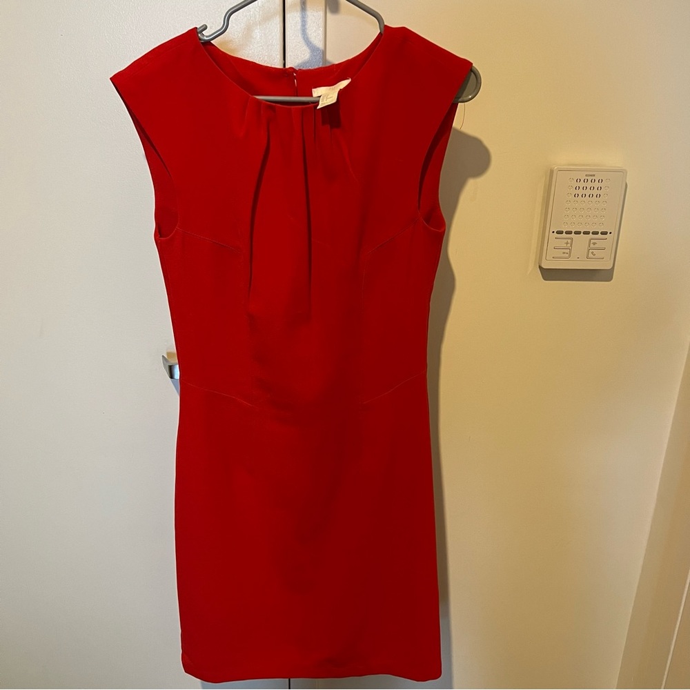 H&M Sleeveless Red Dress (Size 8)